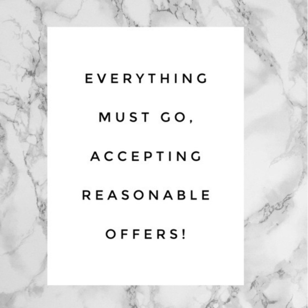 ⭐️ SALE! ⭐️🔥🙌🏻 EVERYTHING MUST GO!